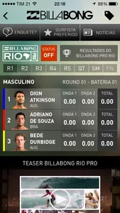 Billabong Brasil screenshot 1