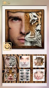 InstaFace:face eyes blend morph with animal effect screenshot 4