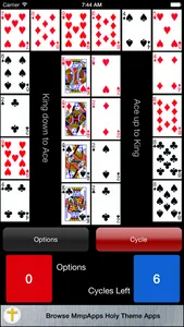 Crescent Solitaire screenshot 2