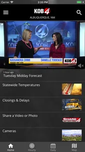 KOB 4 Weather screenshot 1