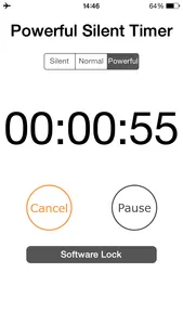 Powerful Silent Timer – Vibration Alarm for Library, Train etc. screenshot 3