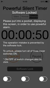 Powerful Silent Timer – Vibration Alarm for Library, Train etc. screenshot 4