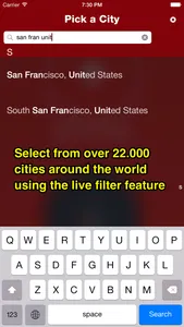 City Times - Easy Time Zones screenshot 1