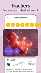 Pregnancy Tracker Mom.Life App screenshot 2