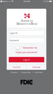 American Momentum Bank Mobile screenshot 0