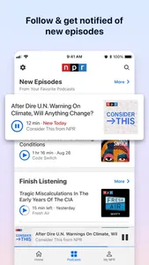 NPR One screenshot 1