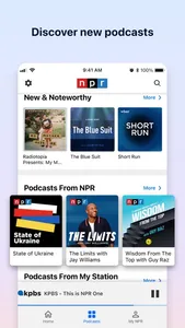 NPR One screenshot 3