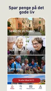 Ældre Sagen Tilbud screenshot 1