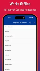 English To Nepali Dictionary screenshot 0