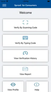 Sproxil Consumer screenshot 1