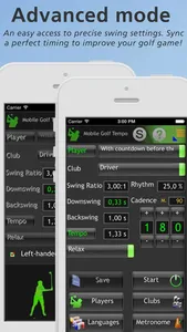 Mobile Golf Tempo screenshot 1