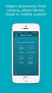 IRIScan to Cloud screenshot 1