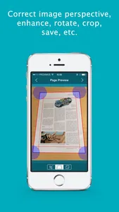 IRIScan to Cloud screenshot 2