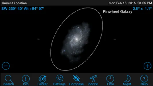 Celestron SkyPortal screenshot 1