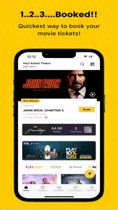 PVR Cinemas - Movie Tickets screenshot 0