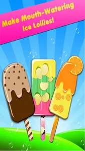 Ice Lolly Popsicle Maker Game screenshot 0