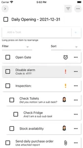 Checklist: To Do & Task Lists screenshot 0