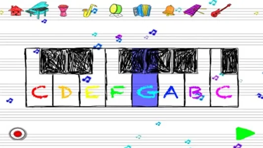 Doodle Sounds - Paper Piano screenshot 3