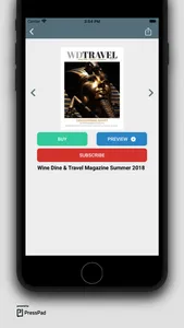 Wine Dine & Travel Magazine screenshot 1