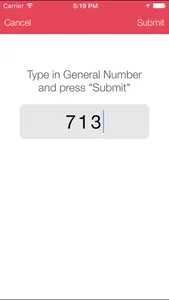 General Number screenshot 1