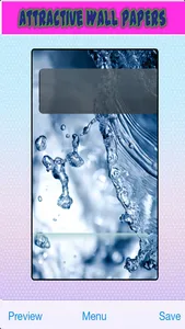 Lock Screen Water And Bubbles Special Wallpaper Collection screenshot 4