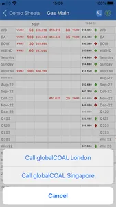 globalCOAL screenshot 2