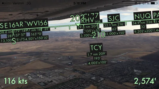 Augport: Airport Finder HUD screenshot 0