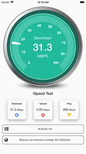 iSpeed Test screenshot 1