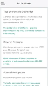 Teste de Fertilidade screenshot 1