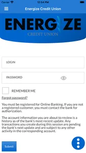 Energize Credit Union screenshot 0