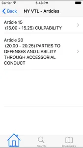 NY Penal Code screenshot 1