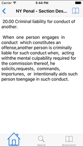 NY Penal Code screenshot 2