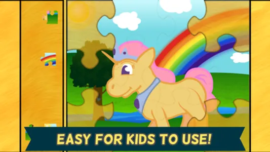 Pony Games for Girls: Little Horse Jigsaw Puzzles screenshot 2