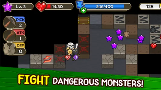 Mine Quest: Crash the Boss RPG screenshot 3