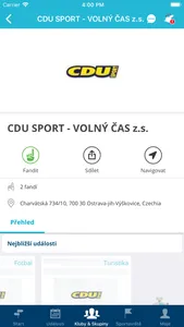 Sportuj v Ostravě: Týmy, Akce screenshot 1