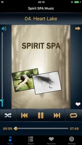 Spirit SPA music and relaxing sounds free HD - recharge your mind screenshot 1