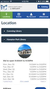 Forsyth County Public Library screenshot 1