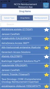 NCCN Reimbursement Resource screenshot 2