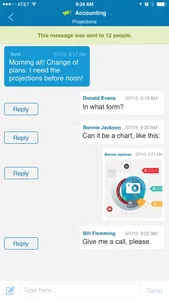 AT&T Business Messenger screenshot 1