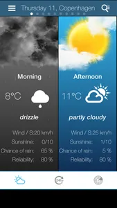 Weather for Denmark screenshot 1