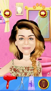 Celebrity Spa Salon & Makeover Doctor - fun little make-up games for kids (boys & girls) screenshot 1