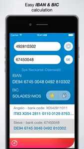 IBAN Calculator App screenshot 0
