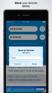IBAN Calculator App screenshot 3