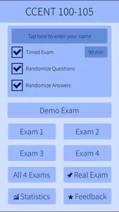 CCENT ICND1 100-105 R&S Exam screenshot 0