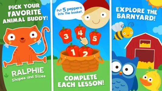 Animal Pre-K Preschool Games screenshot 1