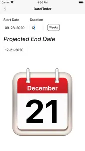 DateFinder by MadCoderJJ screenshot 1