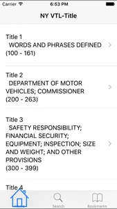 NY Vehicle and Traffic Code screenshot 0