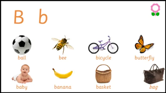 Alphabets Vocabulary for Kids screenshot 3