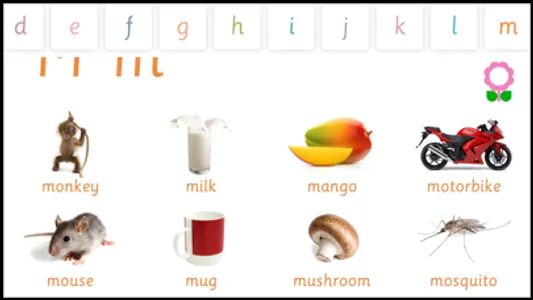 Alphabets Vocabulary for Kids screenshot 5