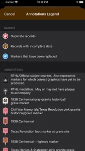 Texas Historical Marker Guide screenshot 4